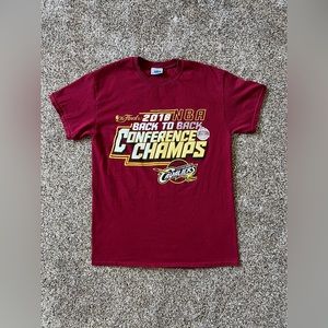 NBA 2016 Back to Back Conference Champs Cleveland Cavaliers T-shirt Size Men’s L